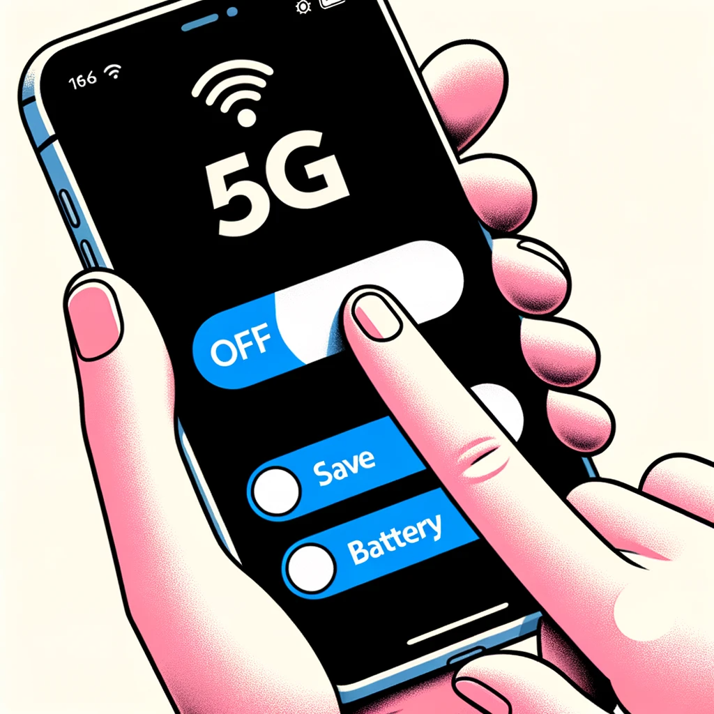 5G 네트워크 끄기